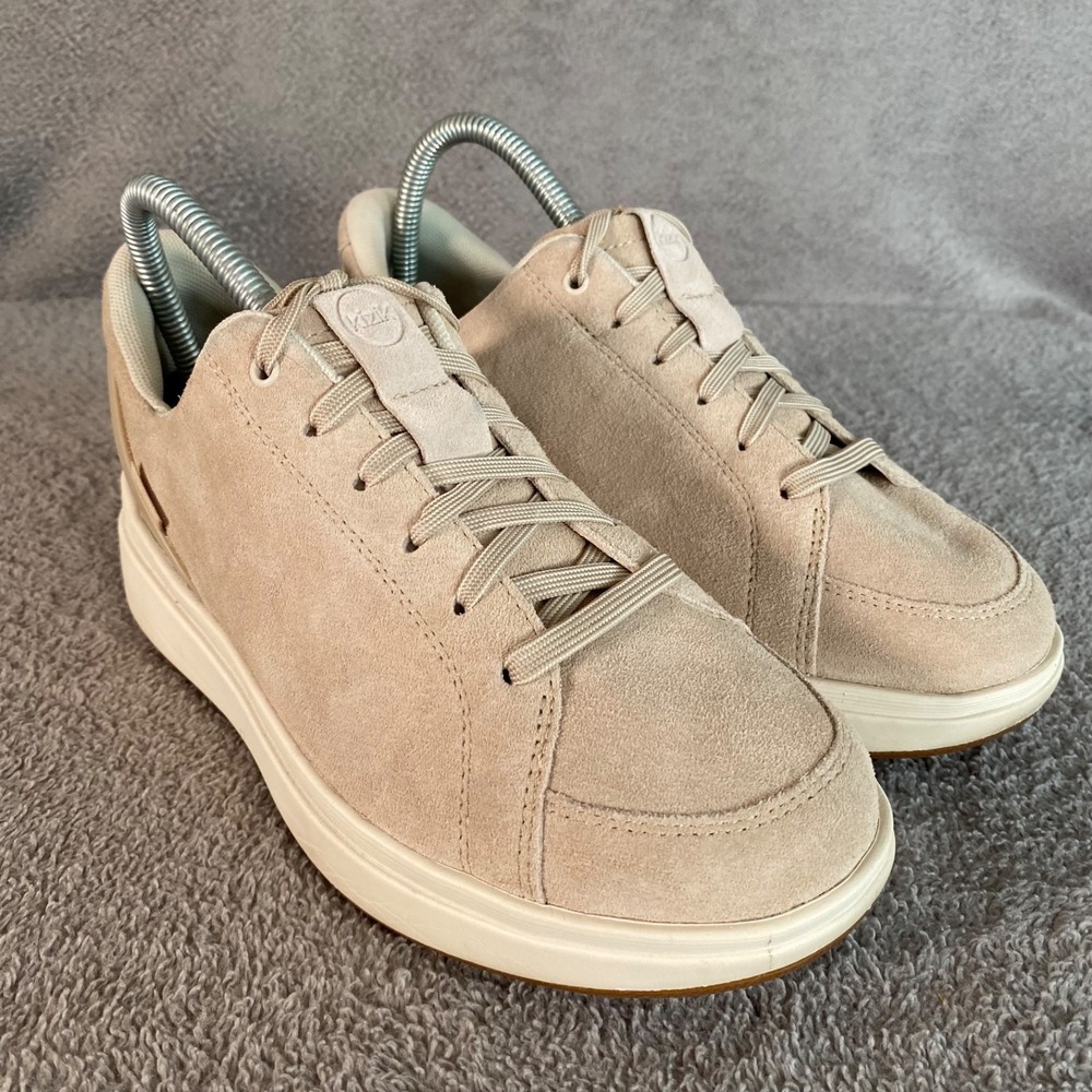 Kizik Womens Charlotte Sneakers 7.5 Wide 2E Hands Free Slip On Shoes Comfort